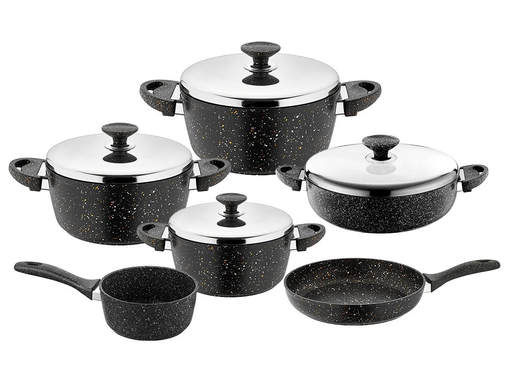 Titanium Nonstick 10-Piece Cookware Set – Saflon